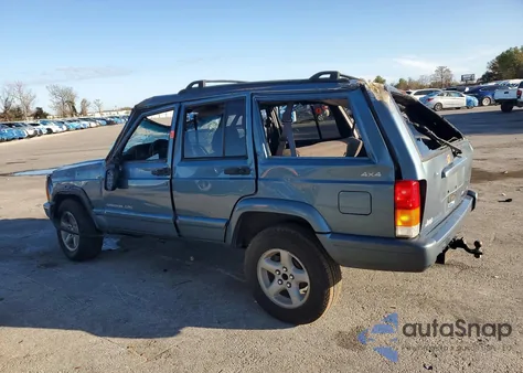 1999 Jeep Cherokee Sport z USA, uszkodzony, nr VIN 1J4FF68S1XL645468